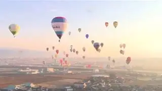 2017 Saga International Balloon Fiesta  2017 11 02 AM Official Flight