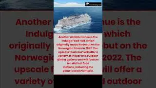 Norwegian Luna to Feature Prima Plus Dining Venues | CruiseBooking.com | #shorts