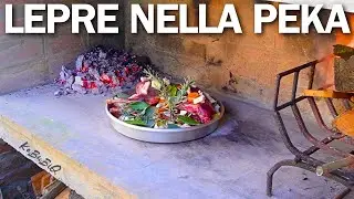 Lepre in umido nella peka!! cottura antica!!