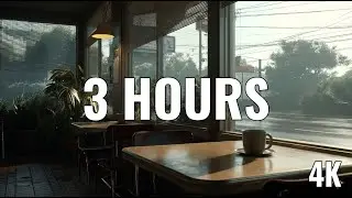 Sunny Coffee Shop Vibes - Happy Music & Morning Light (3 Hours)