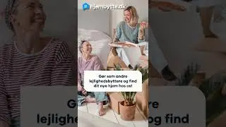 Find dit nye hjem p&aring; Danmarks nye tjeneste for lejlighedsbytte 😃 🏡