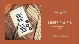 Les lignes 3, 4, 5 & 6 en Design Humain #humandesign