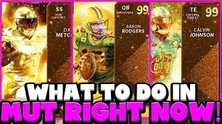 WHAT TO DO IN MUT 21 RIGHT NOW! BEST COIN AND XP METHODS IN MUT! MADDEN 21 ULTIMATE TEAM!