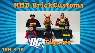 New Custom LEGO DC Figures