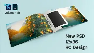 2023 New Album PSD 12x36 Creative Album 12x36 RC Design Volume - 81