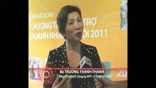 CSIP Lễ ph&aacute;t động chương tr&igrave;nh Hỗ trợ DNhXH 3.6.2011 - HCMC- CEO Talk- HTV9