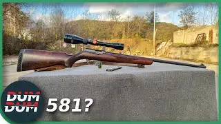 Brno .22LR poluautomat (model 581?) + test CCI Stinger