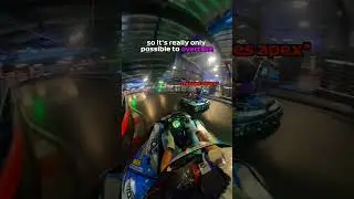 Обгон гонщика PRO ESPORTS в картинге