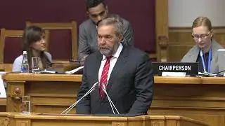 Debate on emergency item - 16 October - 137th IPU Assembly