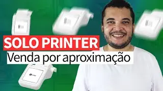 SUMUP SOLO PRINTER - VENDER POR APROXIMA&Ccedil;&Atilde;O (NFC) NA SUMUP SOLO PRINTER