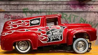 Draggerz and Hi-Jackerz Hot Wheels Slot Car Stance Demo