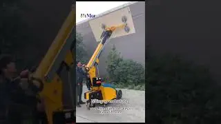How to operate Himor Lift 300kg-800kg glass handling lifter glass robot?#glassrobot #glazingrobot
