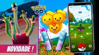 Hydrapple CHEGA no Pok&eacute;mon GO! Nova Evolu&ccedil;&atilde;o do Applin! Shiny F&Aacute;CIL no Evento!