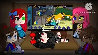 🤡🎪The Amazing Digital Circus React to FNF Suffering Siblings😾👦