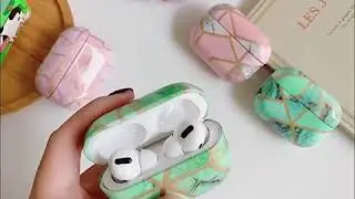 #AirpodsProcase #theneelstore #onlinestore #shopping Fashion Geometry Colored marble Airpods Procase