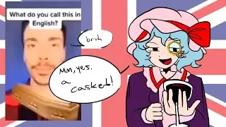 &ldquo;What do you call this in English?&rdquo; Touhou project meme || Remilia Scarlet 😼🍷