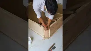 Bed corner round kaise karen राउंड बेड #viralvideo #shortvideo #explore #ytshortindia #woodcutting