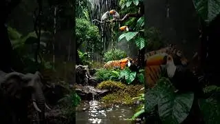 Satisfying Rainforest Miniature Creation | Tiny Jungle With Animals