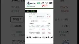 [6주차] 2026년 시작은 상승으로! #qld #미국주식 #주식 #적립식