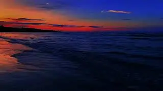 Sea Waves Sound with Ocean Waves | Relaxing Night Sleep