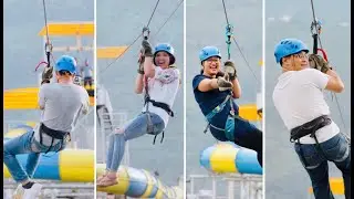 Ahlina@Adventure 3 - Zipline @ Whoopee Land Amusement and Water Park: Chobhar