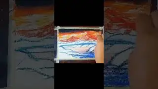 step by step melukis senja... #music #painting #acrylicart #loveart #artist