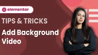 How to Add Elementor Background Video in 2 Minutes!🤩