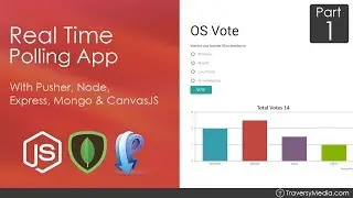 Node.js & Pusher Real Time Polling App [1] - Initial Back End
