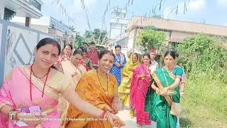 कथा पंडाल में जाते हुए ब्यास जी का स्वागत 🙏#laxmi Totalvlog 