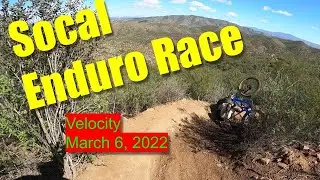 Socal Enduro MTB Race (CRASH!) | Vailocity Mar. 6, 2022