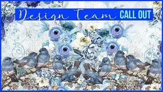 💙💙🦋🦋*Design Team call out *Join my Creative Squad