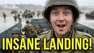 БЕЗУМНЫЙ опыт высадки на пляж Sword Beach WW2