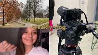 weekly vlog || rodaje de un videoclip, me dan mis notas finales, compras fallidas 📖🎬🥲