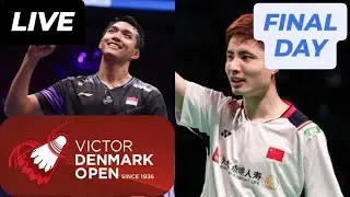 🔴LIVE NOBAR FINAL BWF DENMARK OPEN 2025, FAJAR/FIKRI vs HOKI/KOBAYASHI, JONATAN VS SHI YUQI, DKK