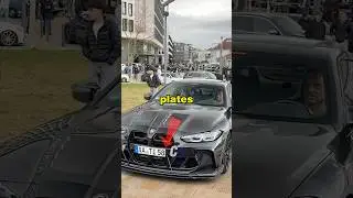 Why are US license plates different than European ones?