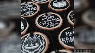 1pcs Ornaments Christmas Tree Decoration Spooky Creepy Decor Goth Merry Krampus Dark Horror Christma