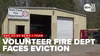Town Creek Volunteer Fire Department aims to raise funds for new home amid eviction