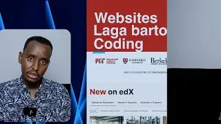7 Website oo ugu fiican barashada Coding & Programming #mohamedazhari #waxbarasho