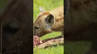 Deep Dive: 5 Mind Blowing Striped Hyena Facts! #fact #hyena #science #nature #jungle #viral #video