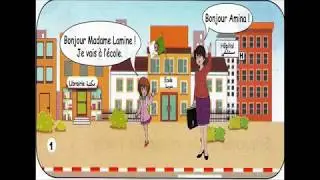 Support Audio-visuel 3AP - projet 1 - s&eacute;quence 1 - Bonjour ! Au revoir !
