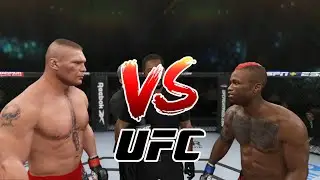 Brock Lesnar vs. Marc Diakiese | EA Sports UFC 4 - K1 Rules