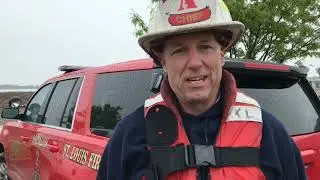 Video: St. Louis Fire Dept talks about water rescue on Riverview Dr.