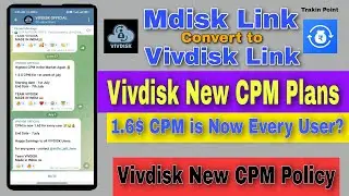 Terabox Link Convert To Vivdisk link || Vivdisk New CPM Planes || VivDisk link not opening in Chrome