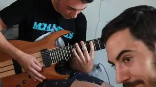 MONUMENTS - Origin Of Escape (Cover, One take) feat Robin Leneutre :D
