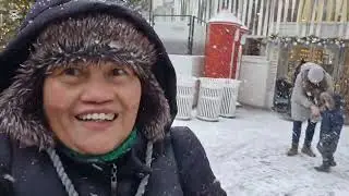 TIVOLI GARDENS COPENHAGEN : Snowy Visit