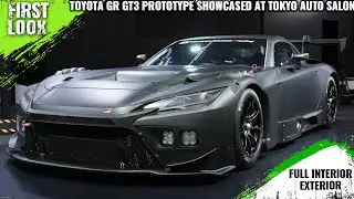 Toyota GR GT3 Prototype Showcased @ Tokyo Auto Salon 2026 - Full Interior Exterior