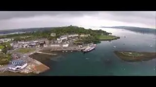 Strangford Village from Quadracpoter (DJI Phantom Vision +)