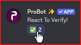 Создайте систему проверки Discord с помощью ProBot