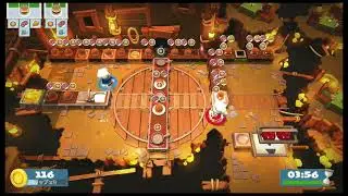 Overcooked! 2 - [4 Stars / Four Stars] Story / Story Mode 2-6