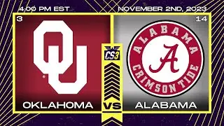 PFL College Series 3: #3 Oklahoma vs. #14 Alabama Week 10 | Madden 22
